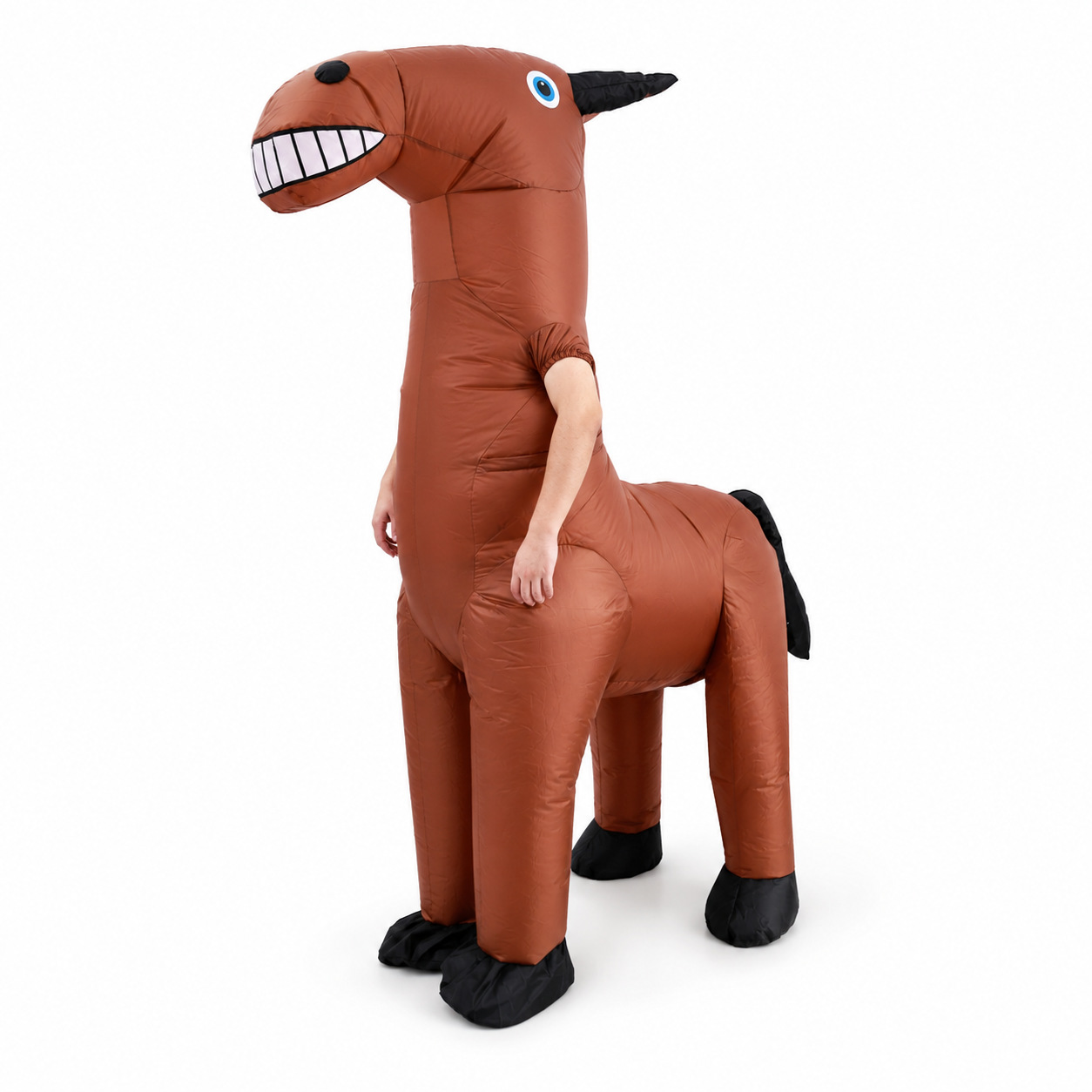 Prop For Cosplay - أزياء الخيول القابلة للنفخ، ملابس حيوانات