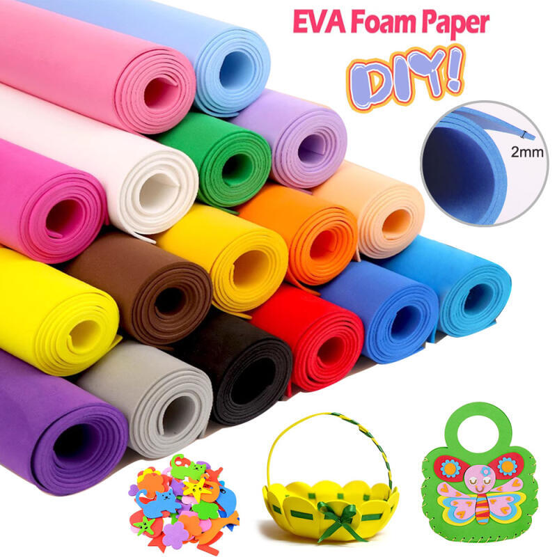Cosplay Props Eva Foam - صفائح رغوة إيفا الملونة 2 مللي