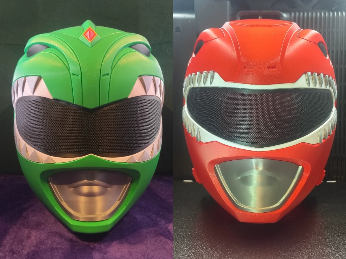 متوفر في المخزون: خوذة رينجر خ - مراجعة Cosplay Prop Display وسعره