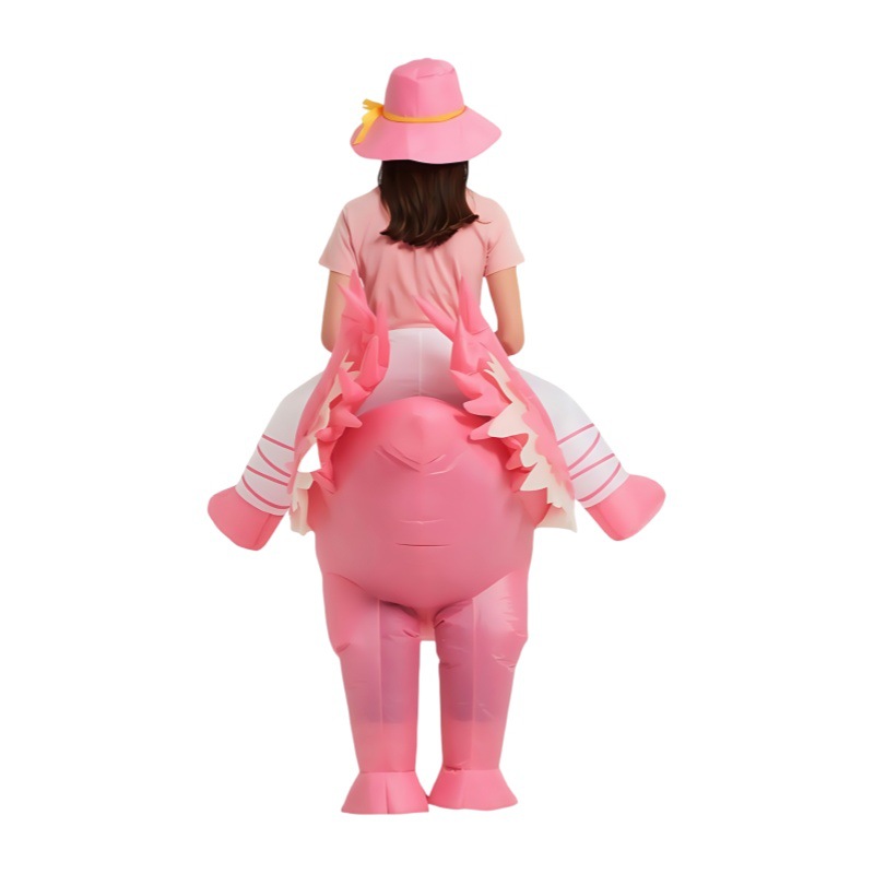 أزياء فلامنجو وردية قابلة للنف - مراجعة Prop For Cosplay وسعره