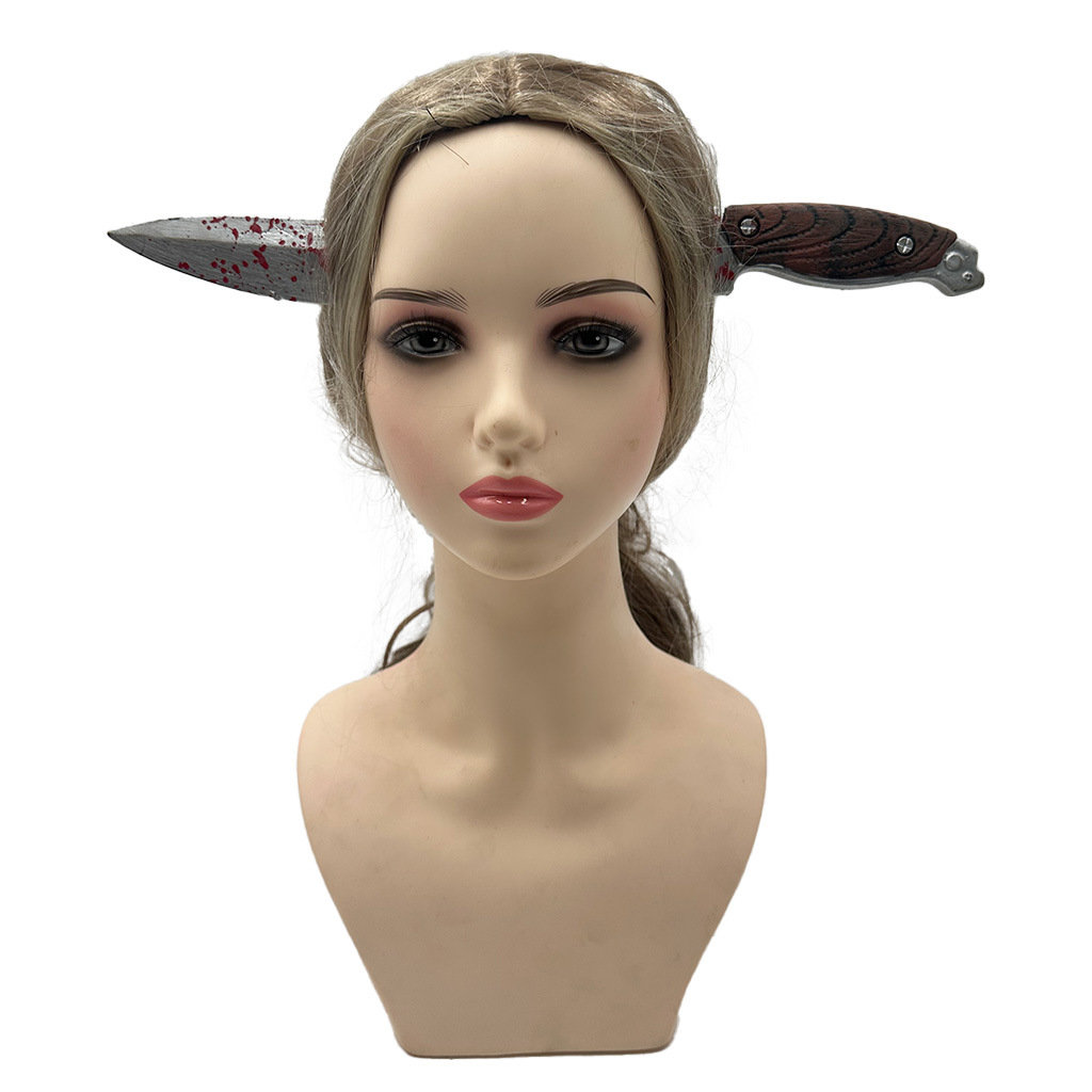 عصابة رأس على شكل سكين مزيف لع - مراجعة Cosplay Prop Knife وسعره