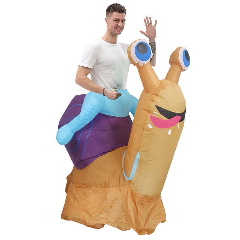 أزياء قابلة للنفخ على شكل حلزو - مراجعة Prop For Cosplay وسعره