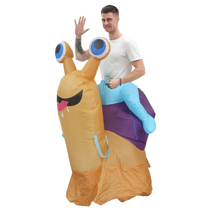 أزياء قابلة للنفخ على شكل حلزو - مراجعة Prop For Cosplay وسعره