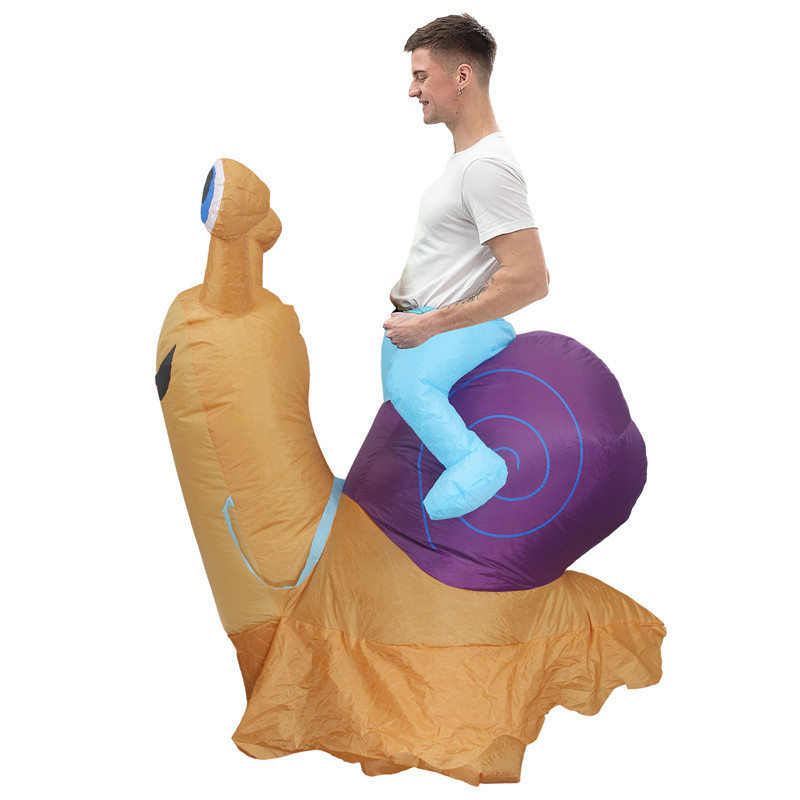 أزياء قابلة للنفخ على شكل حلزو - مراجعة Prop For Cosplay وسعره