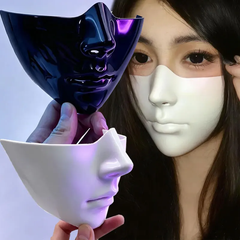 قناع نصف وجه مع رسم ندوب، غطاء - مراجعة Cosplay Prop Painting وسعره