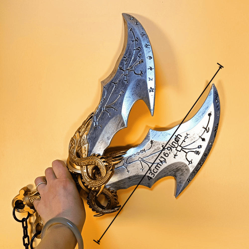 45 سنتيمتر بو كراتوس كاتانا دم - مراجعة Cosplay Prop Axe وسعره